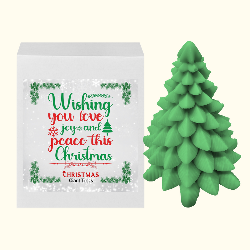 Wishing You Love Joy and Peace This Christmas | Christmas Giant Tree