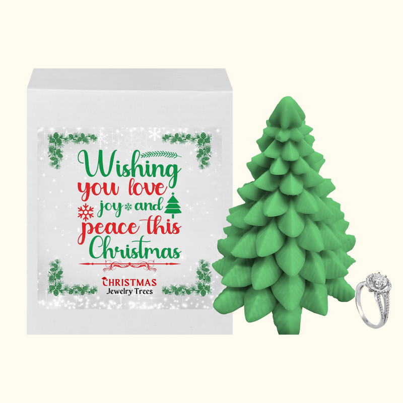 Wishing You Love Joy and Peace This Christmas | Christmas Jewelry Tree