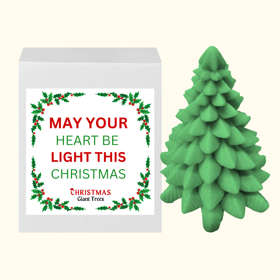 May Your Heart be Light this Christmas | Christmas Giant Tree