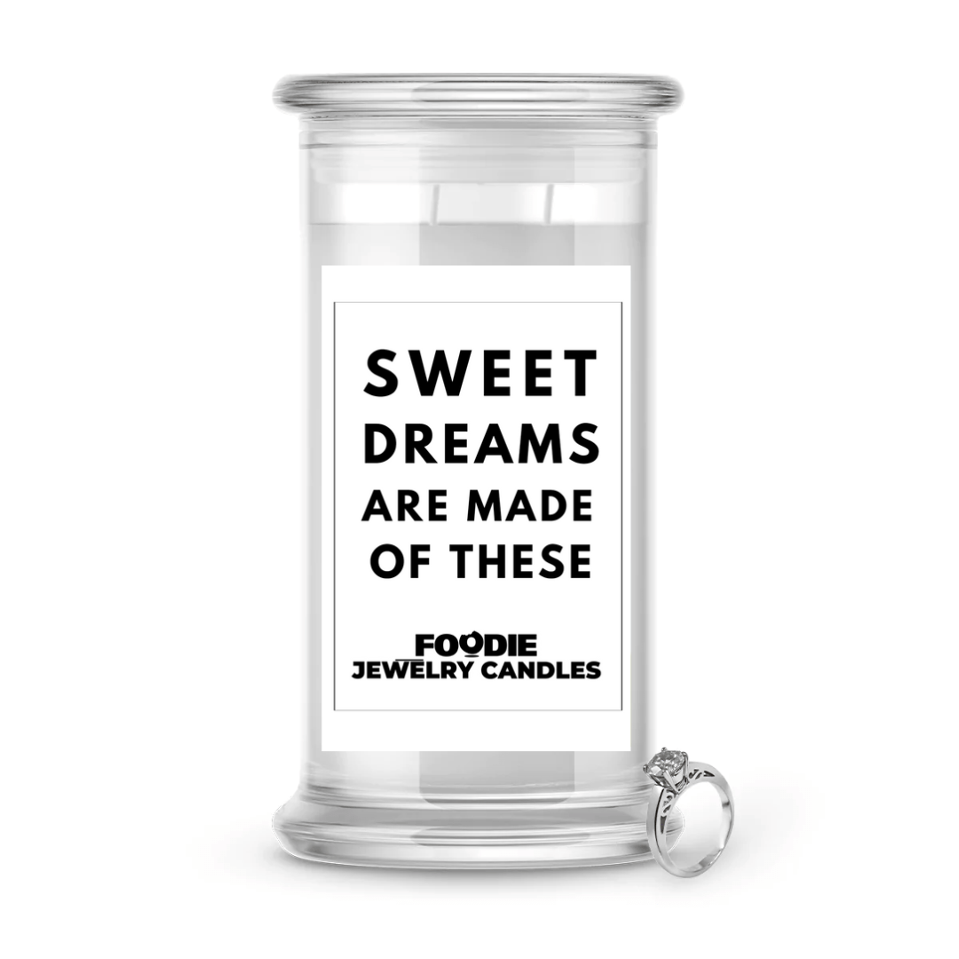 Sweet dreams are made of those | Foodie Jewelry Candles