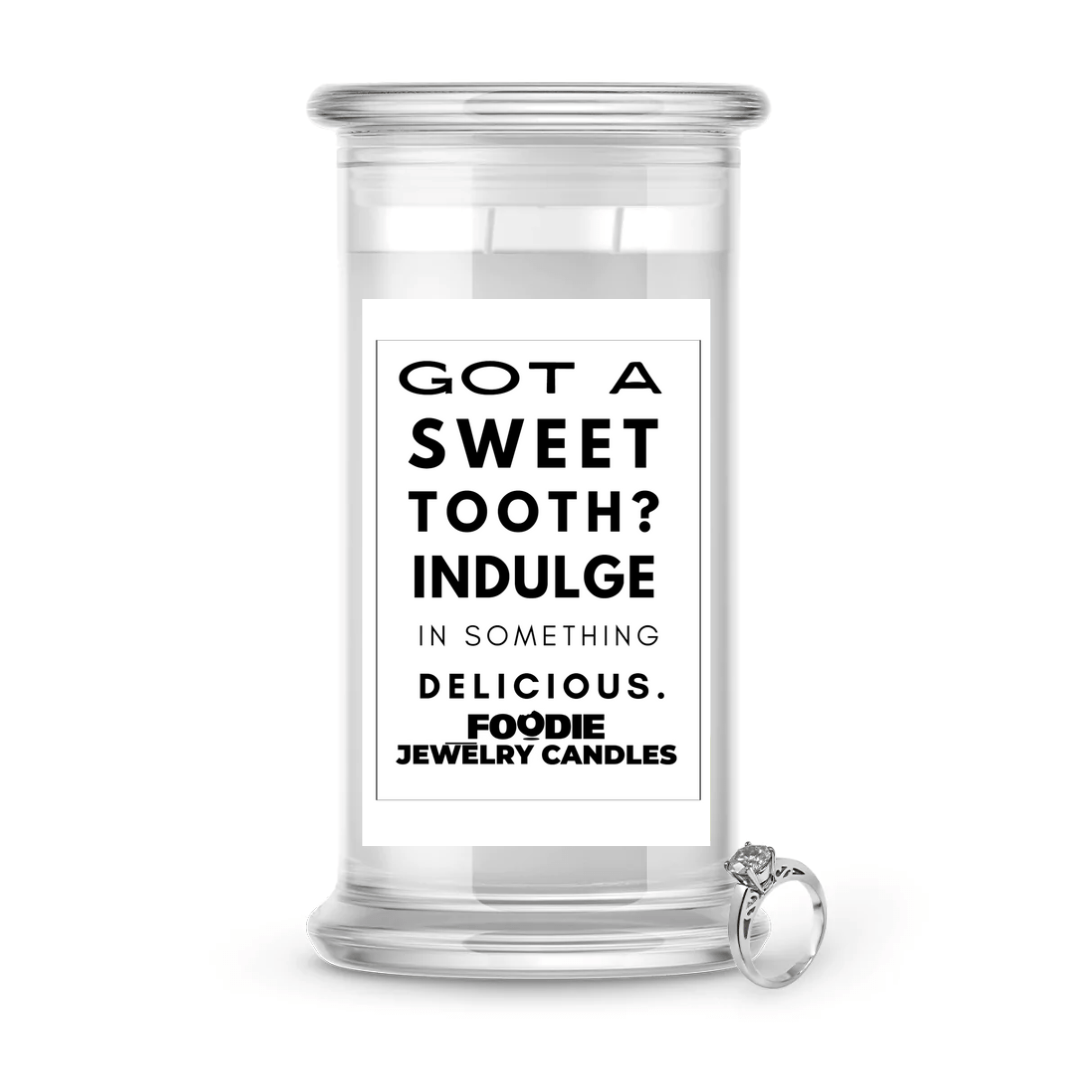 Got a sweet tooth? Indulge in something delicious | Foodie Jewelry Candles