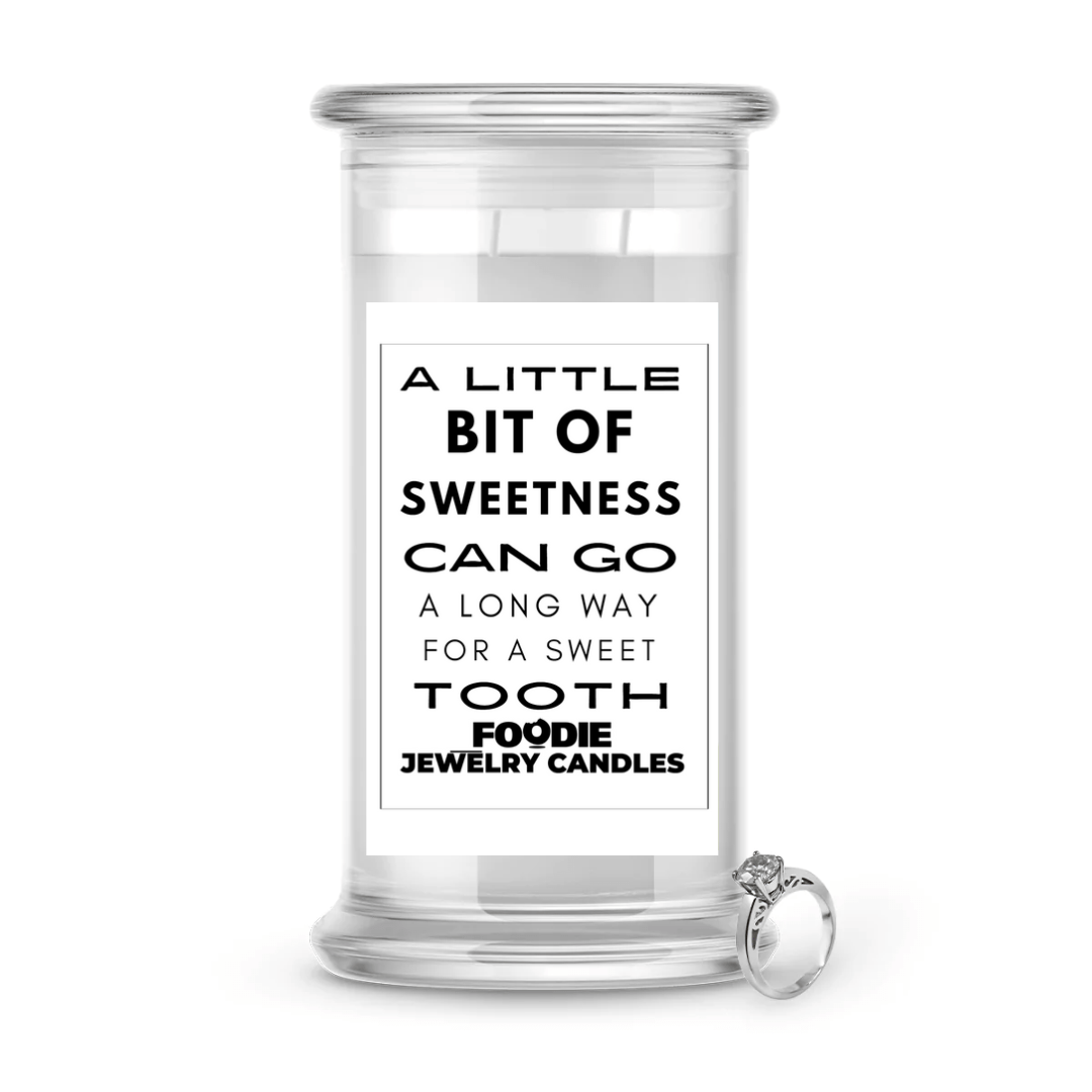 A little bit of sweetness can go a long way for a sweet tooth | Foodie Jewelry Candles