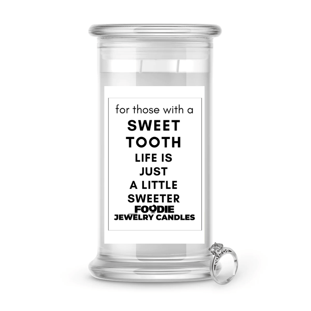 For those with a sweet tooth life is just a little sweeter | Foodie Jewelry Candles