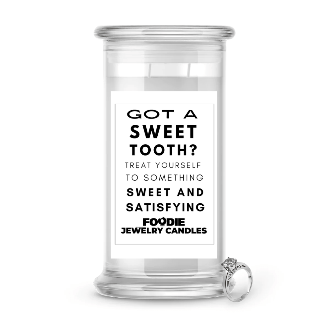 Got a sweet tooth? Treat yourself to something sweet and satisfying | Foodie Jewelry Candles
