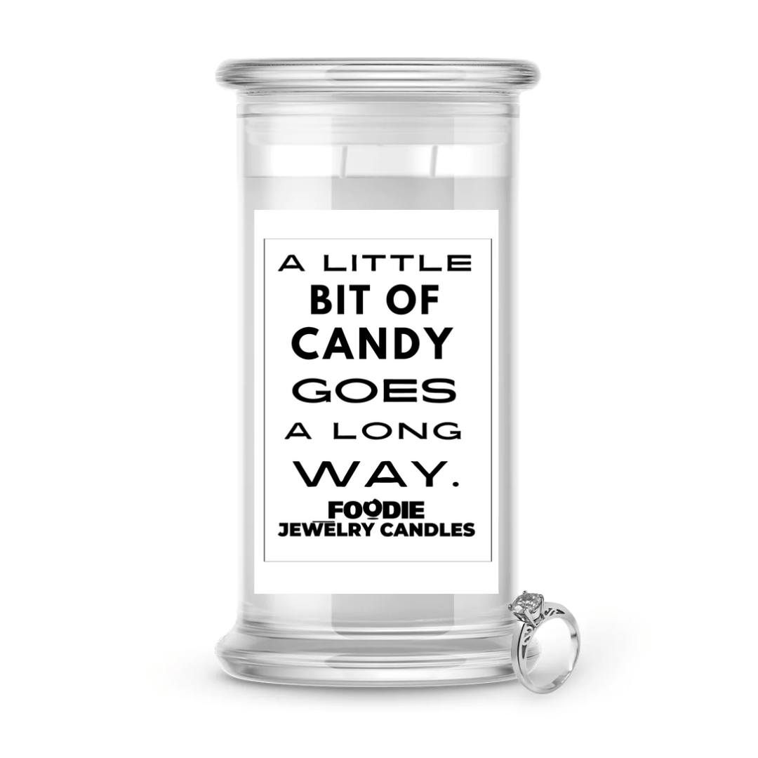 A little bit of candy goes a long way | Foodie Jewelry Candles