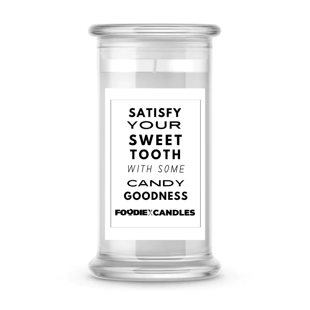 Satisfy your sweet tooth with some candy goodness | Foodie Candles