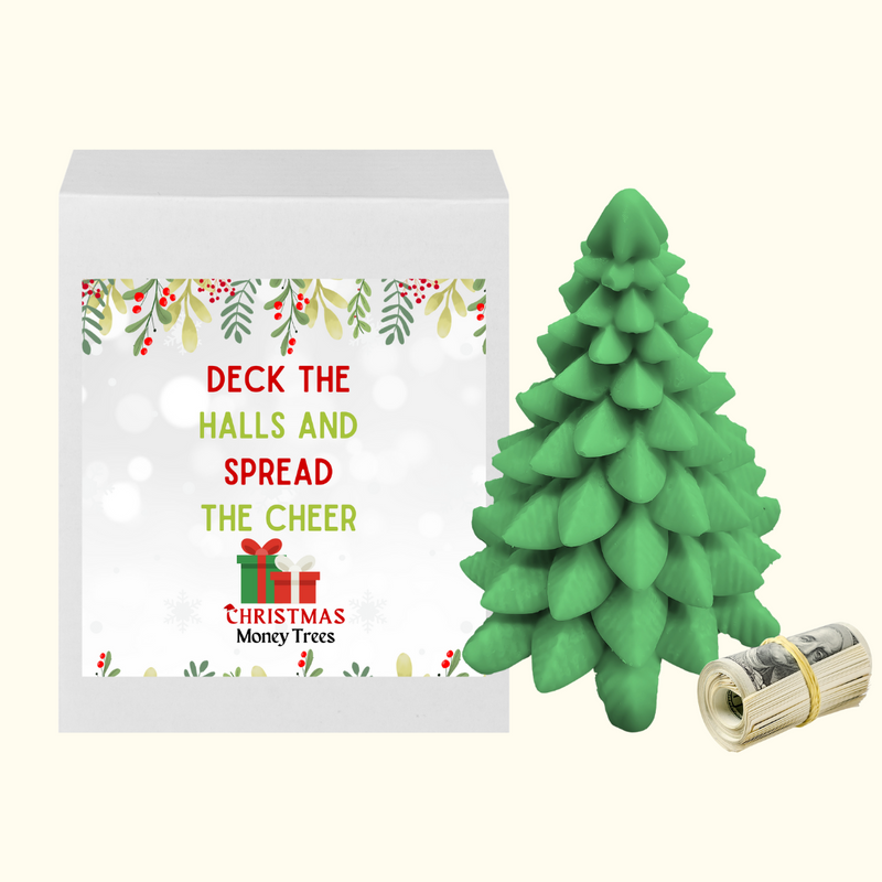 Deck The Halls and Spread The Cheer | Christmas Cash Tree
