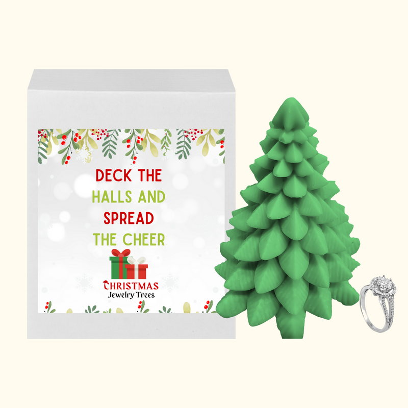 Deck The Halls and Spread The Cheer | Christmas Jewelry Tree