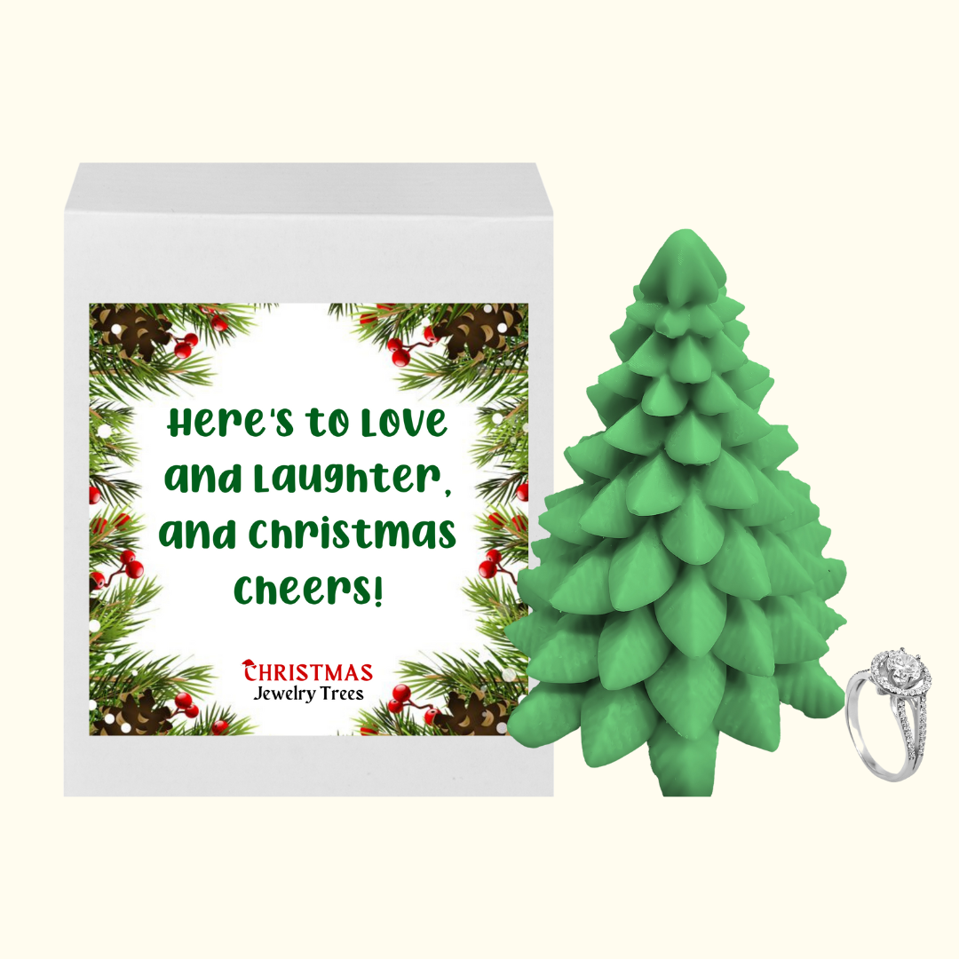 Here's Love and Laughter, and Christmas cheers! | Christmas Jewelry Tree