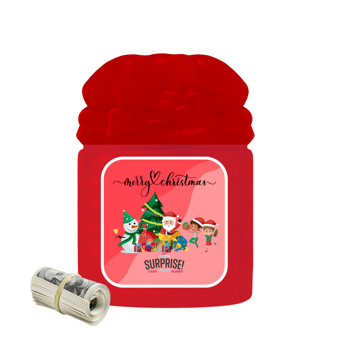 MERRY CHRISTMAS MERRY CHRISTMAS CASH SLIME