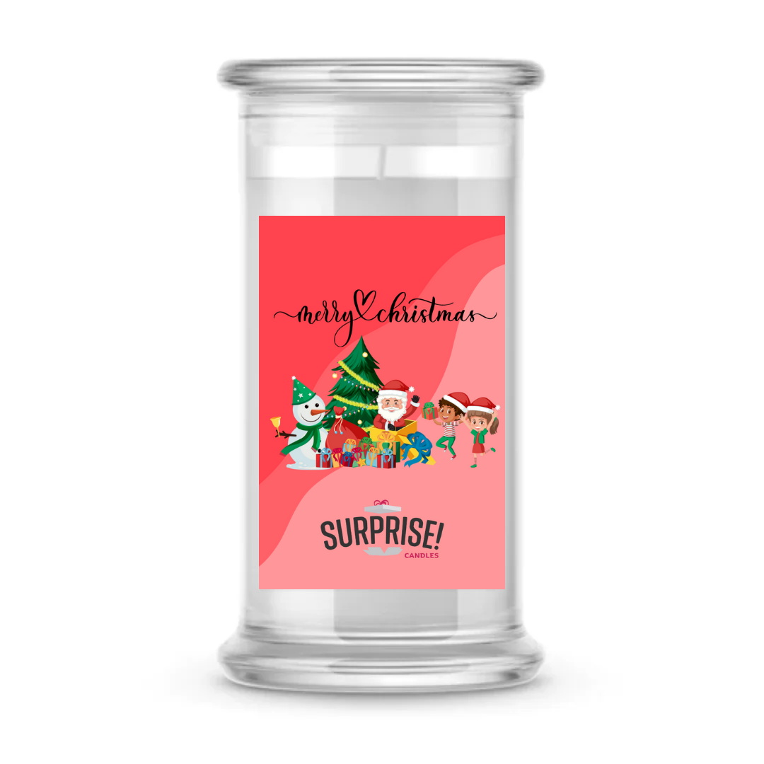 MERRY CHRISTMAS MERRY CHRISTMAS CANDLE