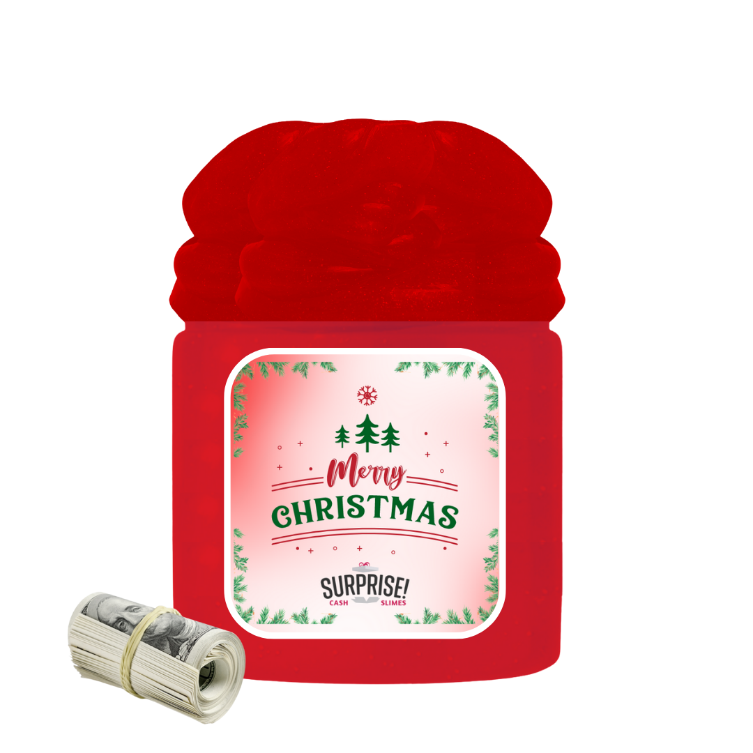 MERRY CHRISTMAS MERRY CHRISTMAS CASH SLIME