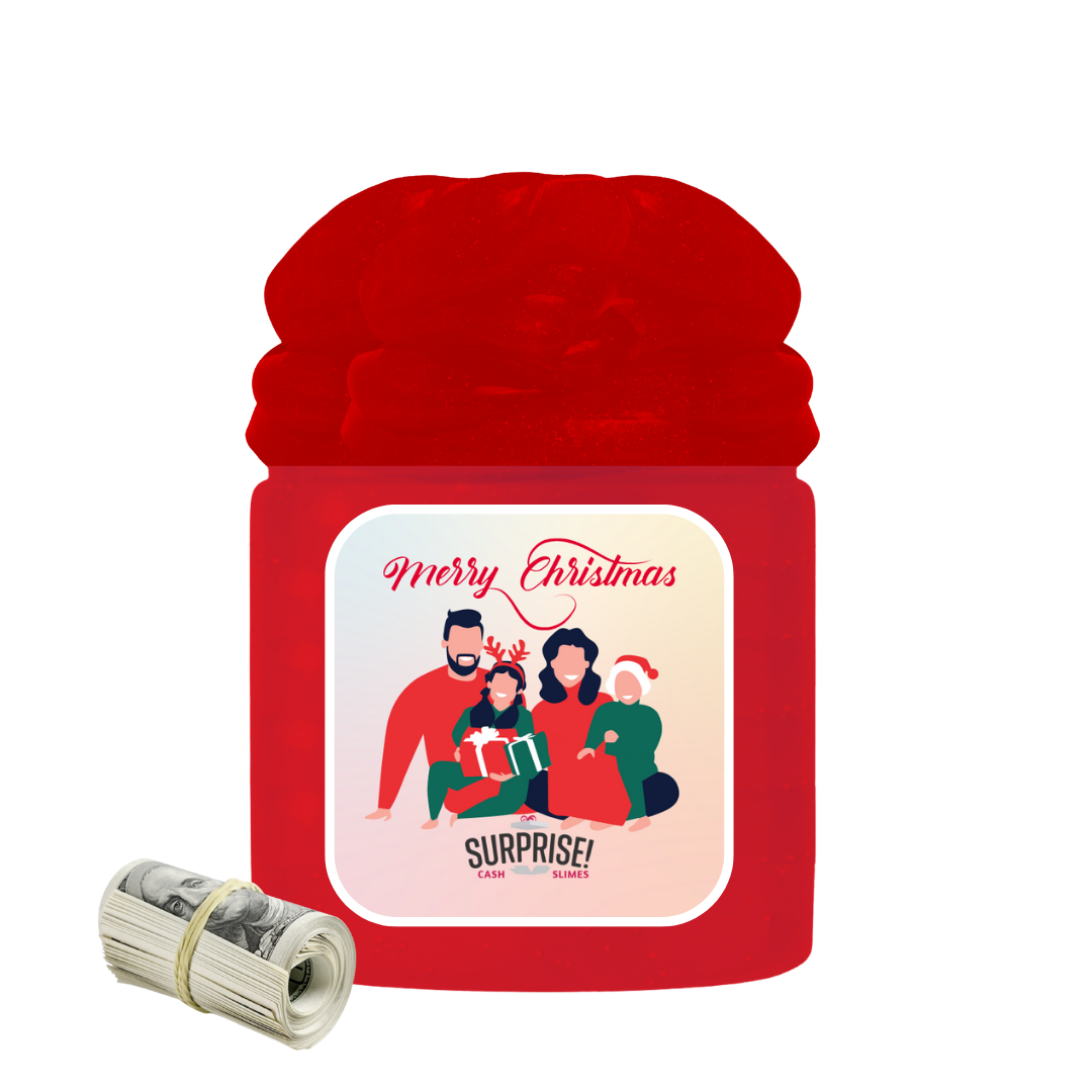 MERRY CHRISTMAS MERRY CHRISTMAS CASH SLIME