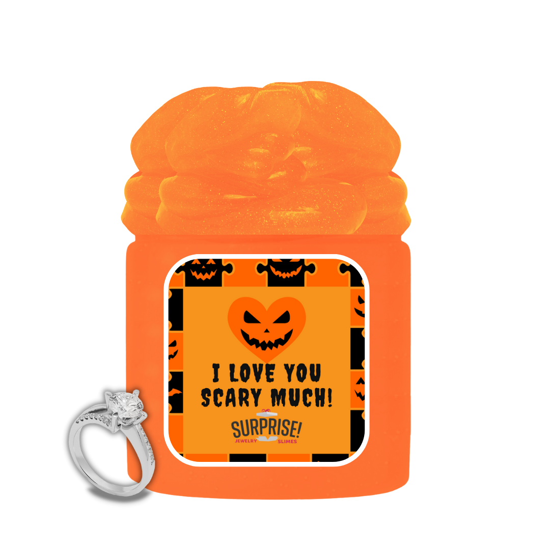 I LOVE YOU SCARY MUCH! HALLOWEEN JEWELRY SLIME