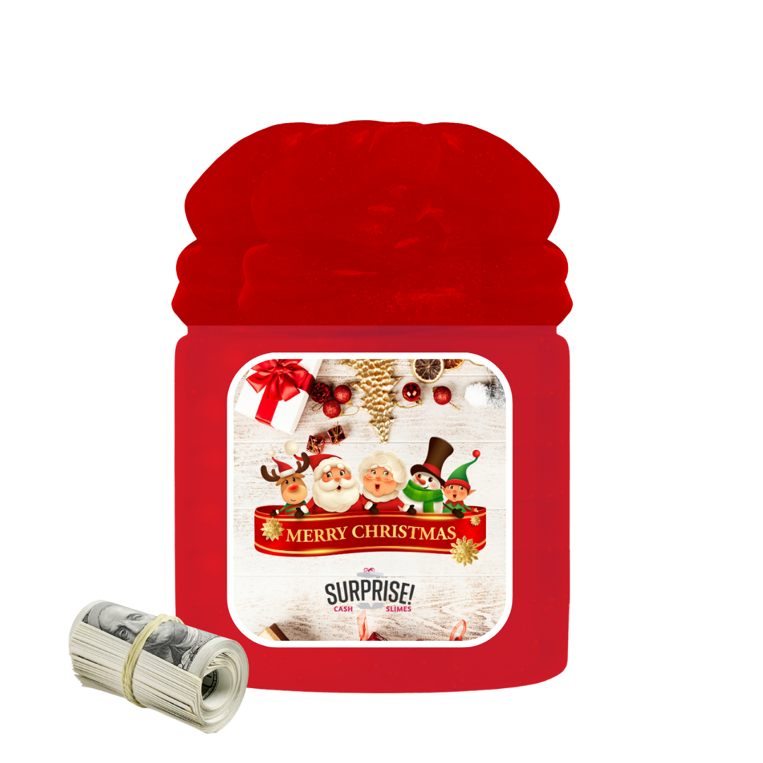 MERRY CHRISTMAS MERRY CHRISTMAS CASH SLIME