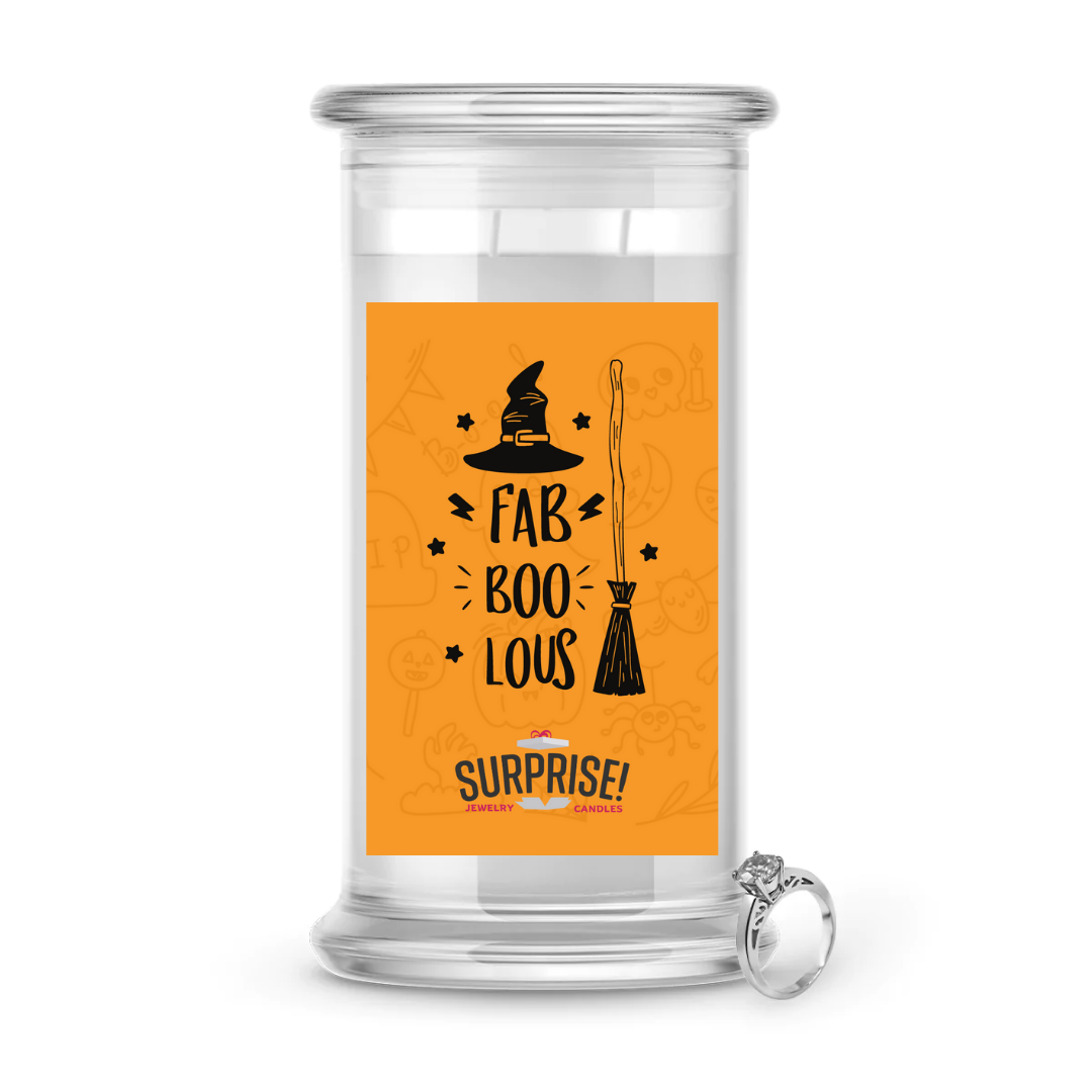 FAB BOO LOUS HALLOWEEN JEWELRY CANDLE