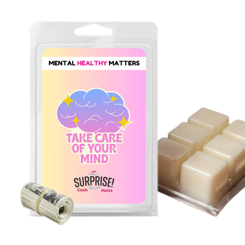 TAKE CARE OF YOUR MIND | MENTAL HEALTH CASH WAX MELTS