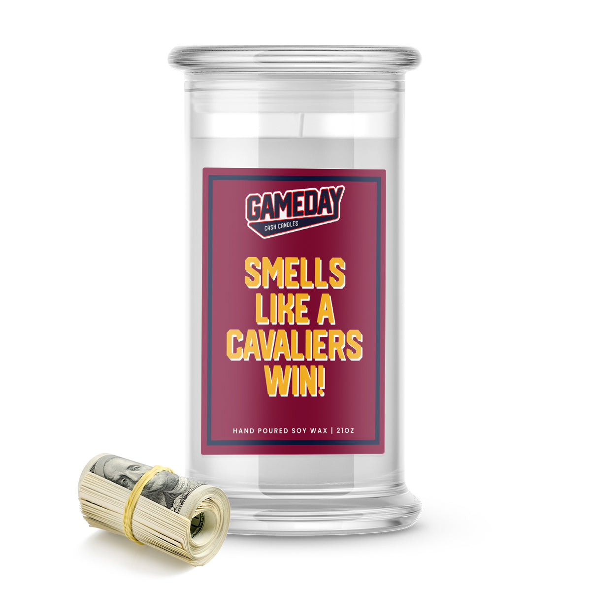 Cleveland Cavaliers Game Day Cash Candles