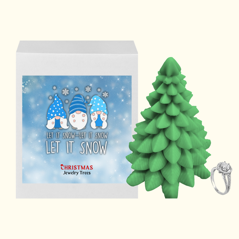 Let it snow- let it snow Let IT SNOW | Christmas Jewelry Tree