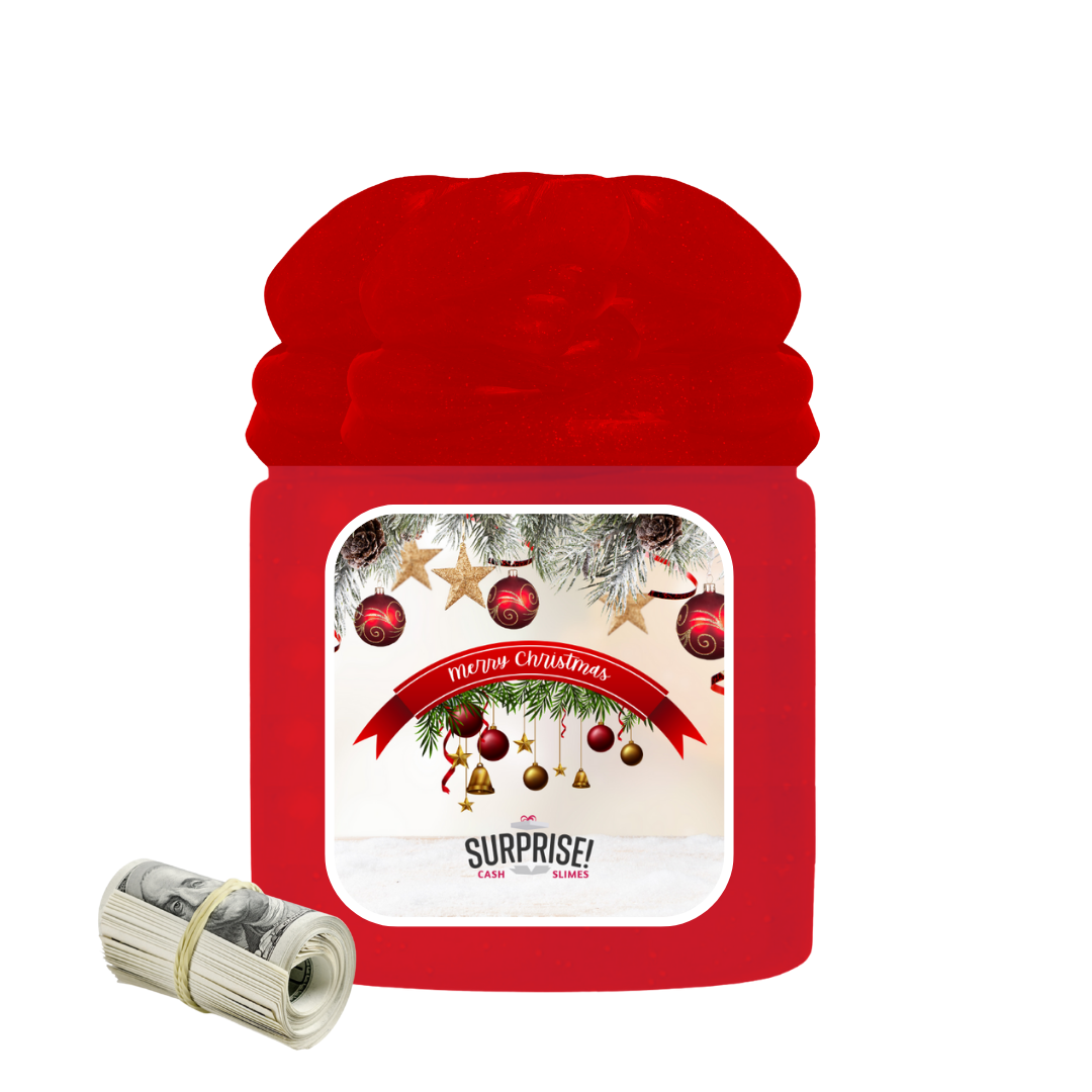 MERRY CHRISTMAS MERRY CHRISTMAS CASH SLIME