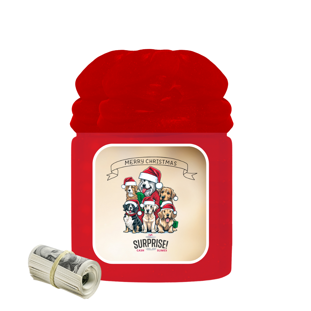 MERRY CHRISTMAS MERRY CHRISTMAS CASH SLIME
