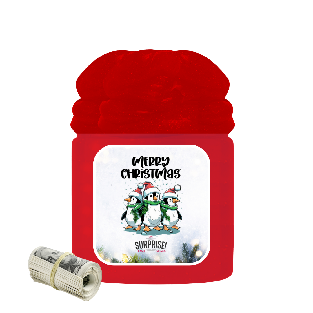 MERRY CHRISTMAS MERRY CHRISTMAS CASH SLIME