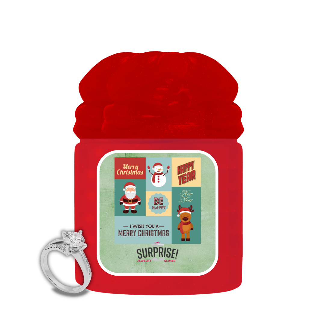 MERRY CHRISTMAS MERRY CHRISTMAS JEWELRY SLIME