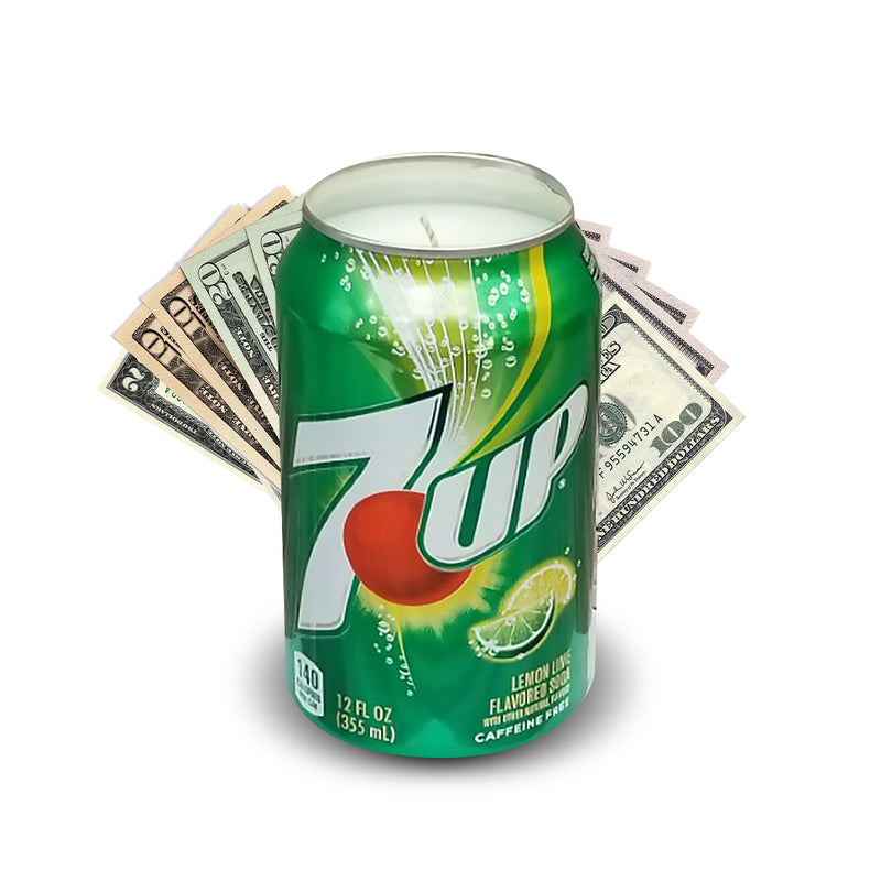 7up soda pop candle
