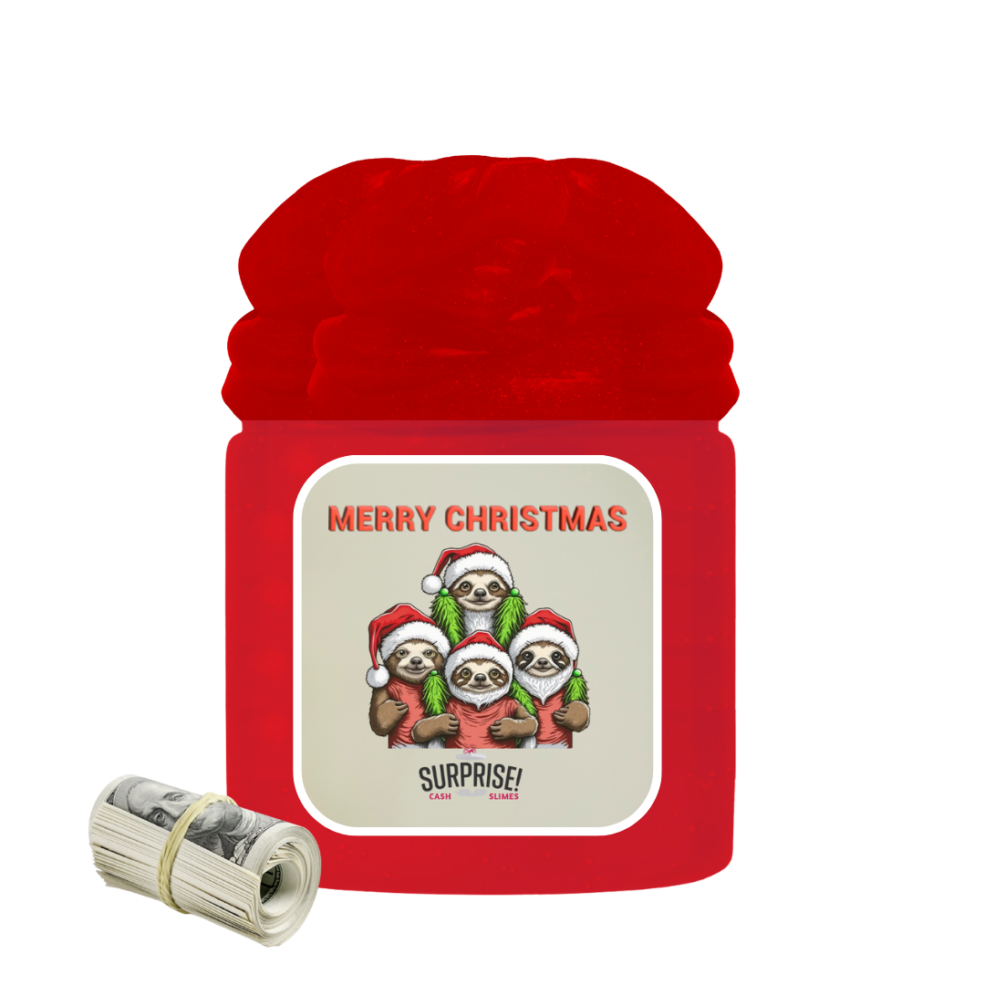 MERRY CHRISTMAS MERRY CHRISTMAS CASH SLIME