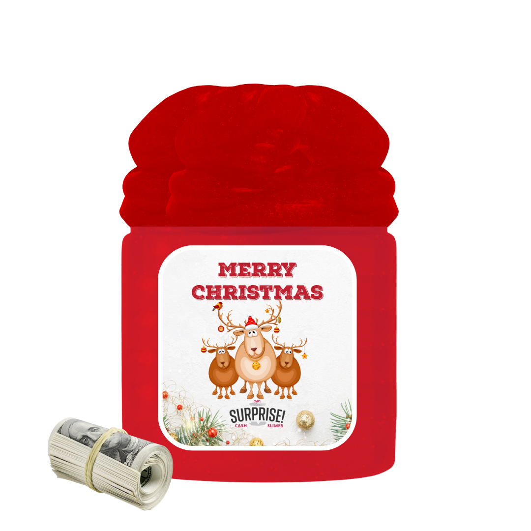 MERRY CHRISTMAS MERRY CHRISTMAS CASH SLIME