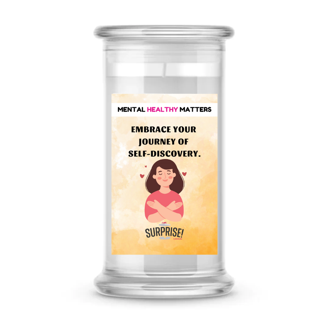 EMBRACE YOUR JOURNEY OF SELF-DISCOVERY | MENTAL HEALTH CANDLES
