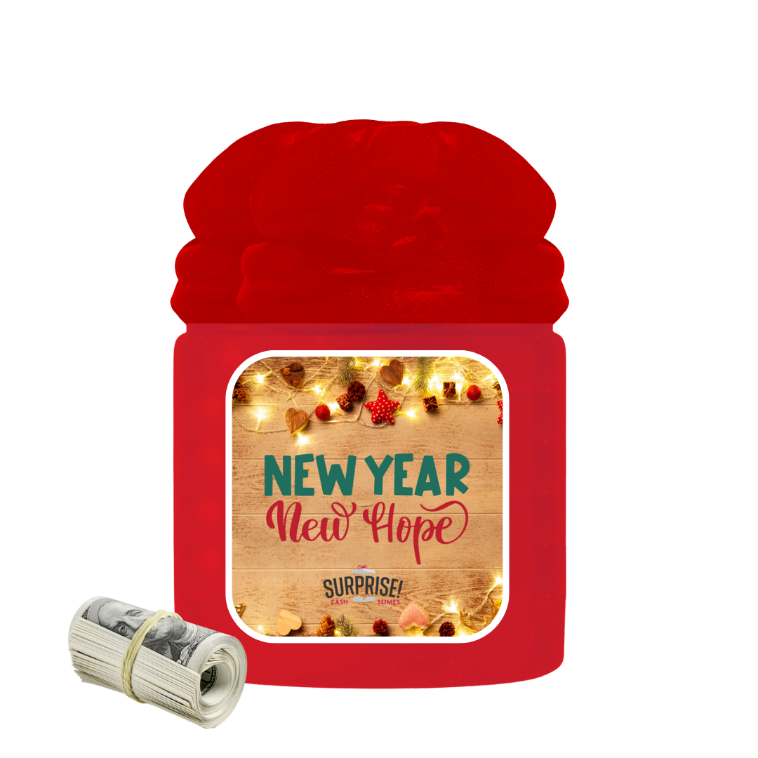 NEW YEAR NEW HOPE MERRY CHRISTMAS CASH SLIME