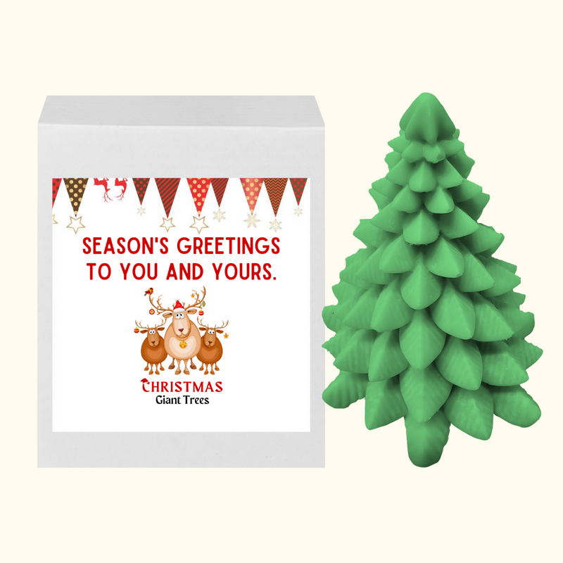 Season's Greetings to you and Yours | Christmas Giant Tree