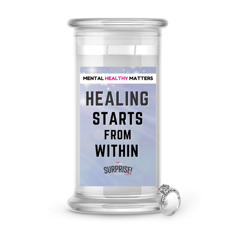 HEALING STARTS FROM WITHIN | MENTAL HEALTH JEWELRY CANDLES