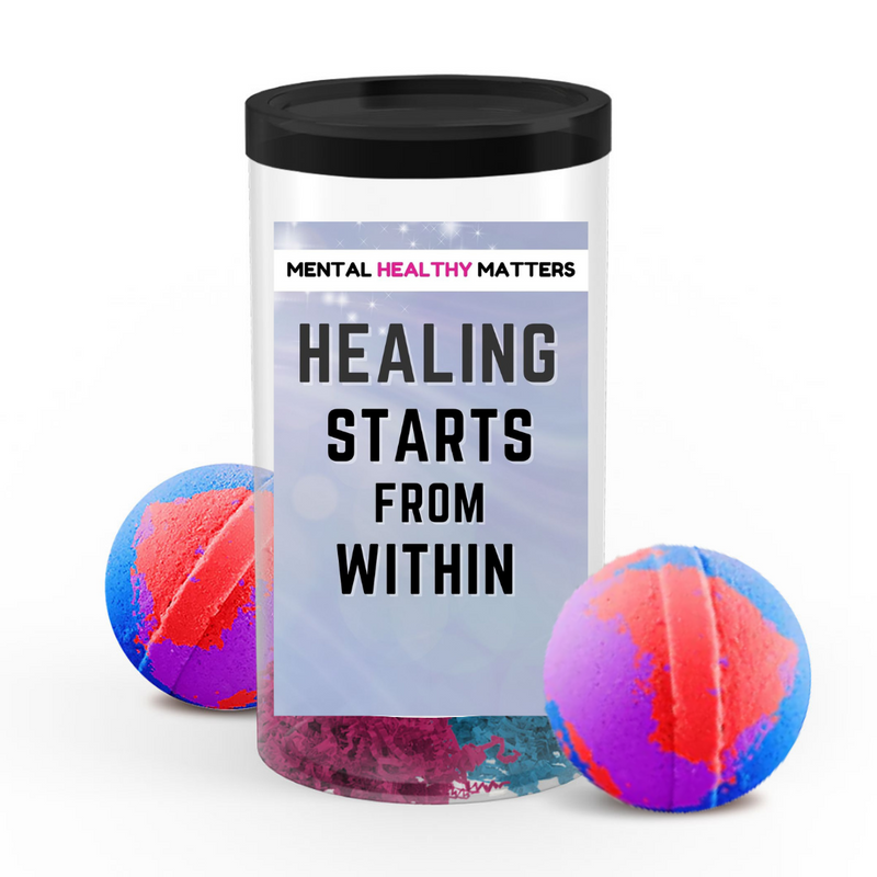 HEALING STARTS FROM WITHIN | MENTAL HEALTH  BATH BOMBS