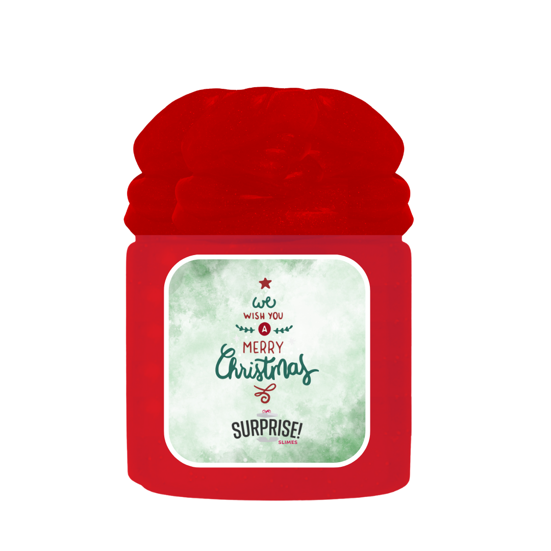 WE WISH YOU A MERRY CHRISTMAS MERRY CHRISTMAS SLIME