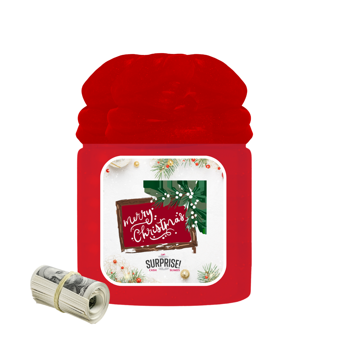 MERRY CHRISTMAS MERRY CHRISTMAS CASH SLIME