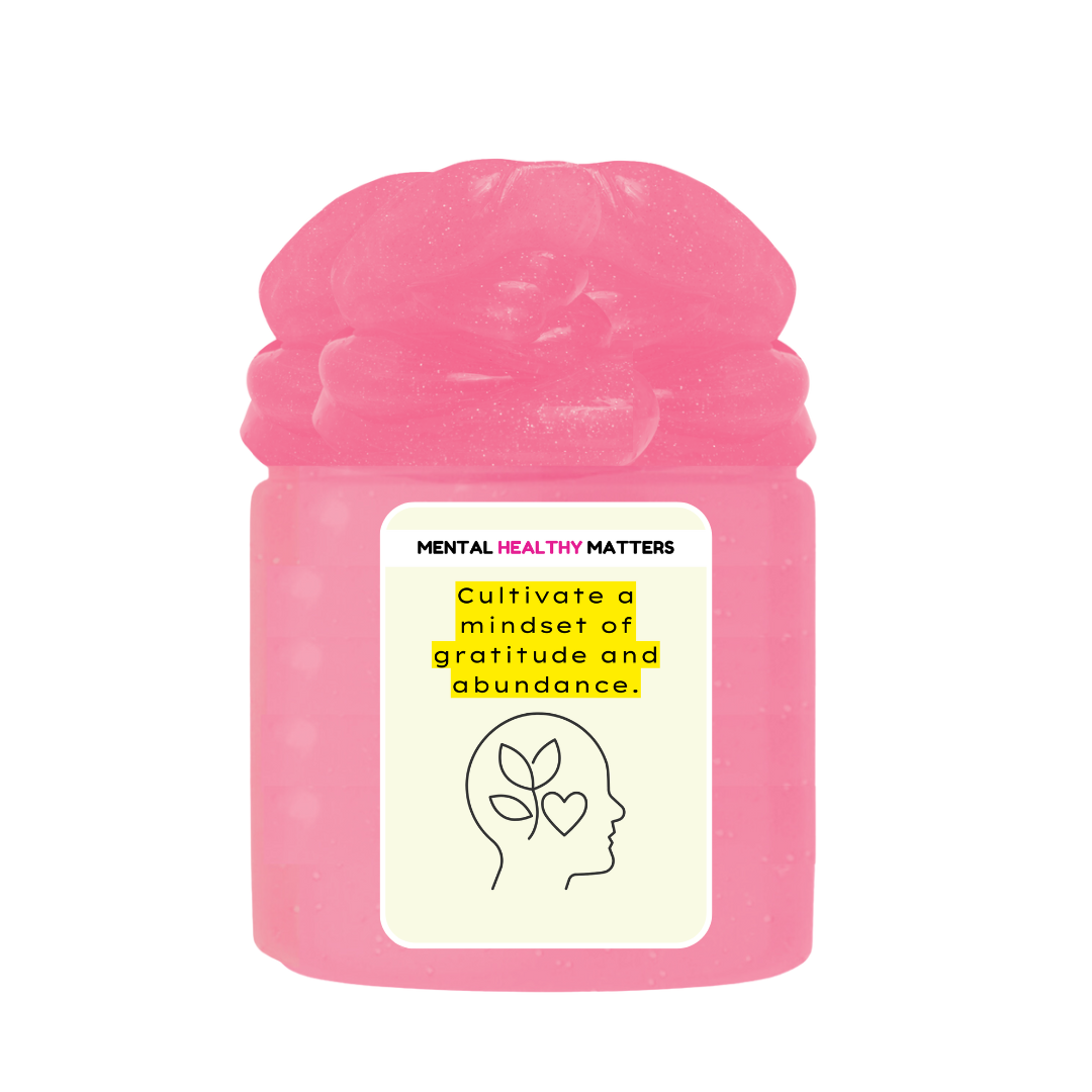 CULTIVATE A MINDSET OF GRATITUDE AND ABUNDANCE | MENTAL HEALTH SLIMES