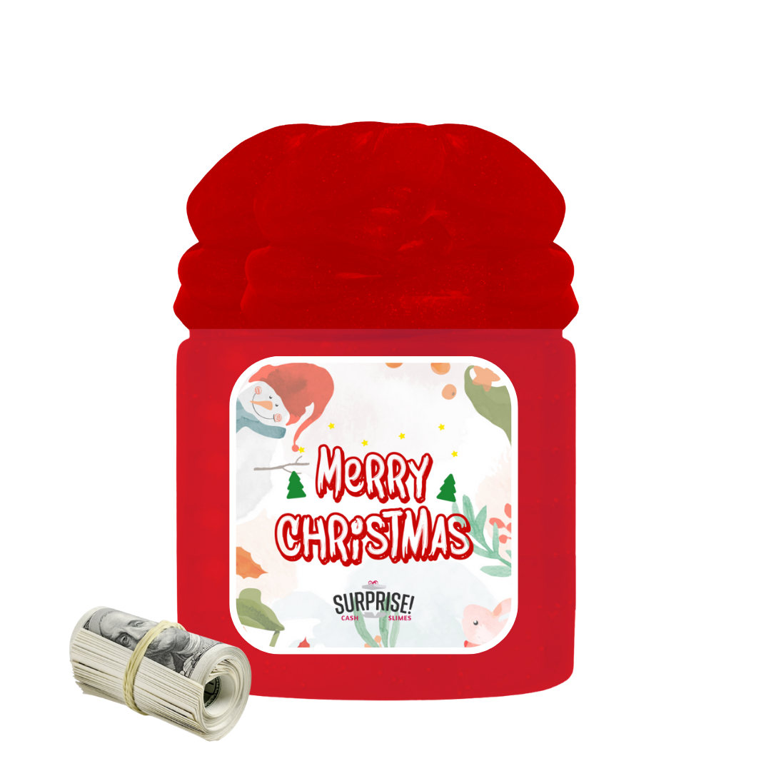 MERRY CHRISTMAS MERRY CHRISTMAS CASH SLIME