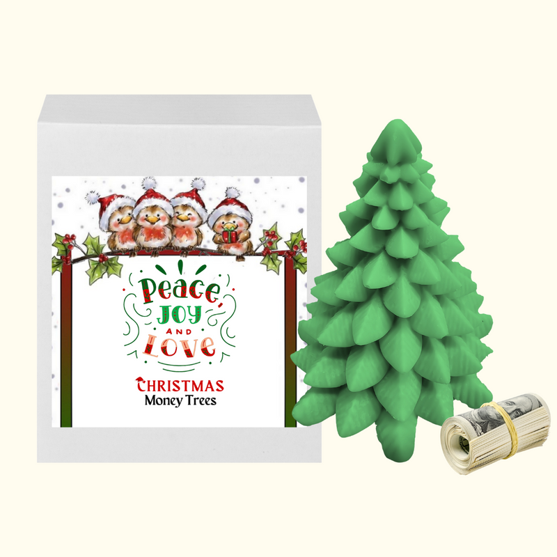 Peace Joy and Love | Christmas Cash Tree