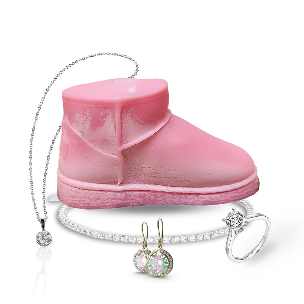 GIANT UGGS INSPIRED BOOT JEWELRY WAX MELT
