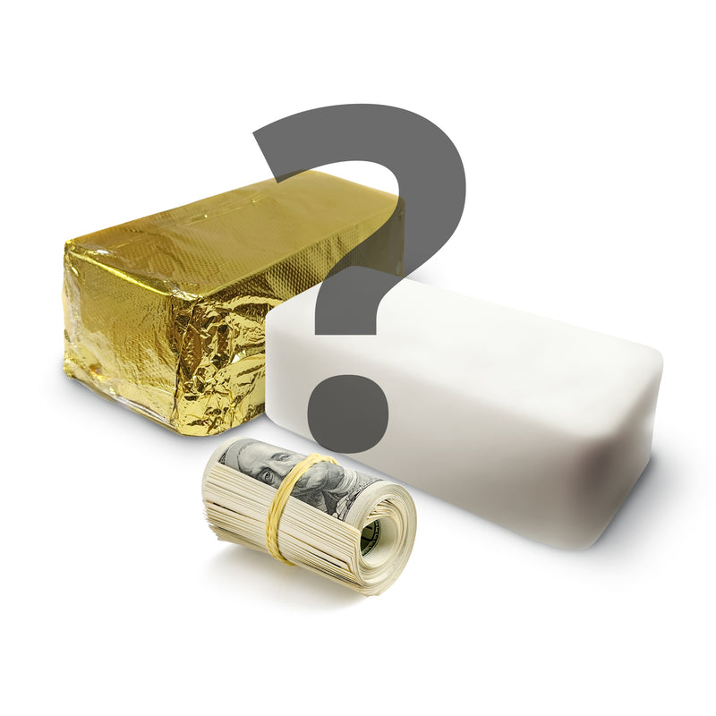 MYSTERY SCENT GIANT GOLD BAR CASH WAX MELTS