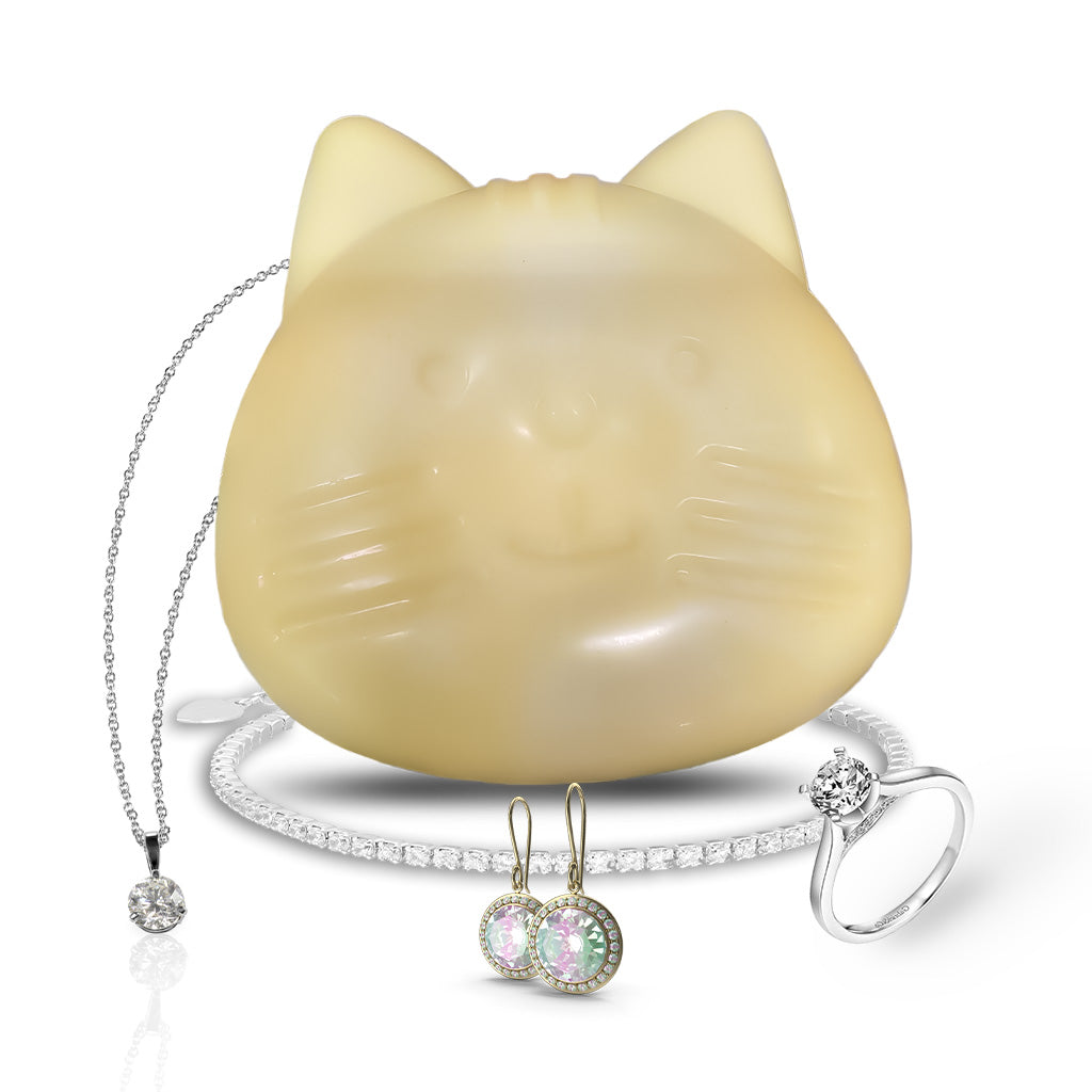 GIANT CAT HEAD JEWELRY WAX MELT