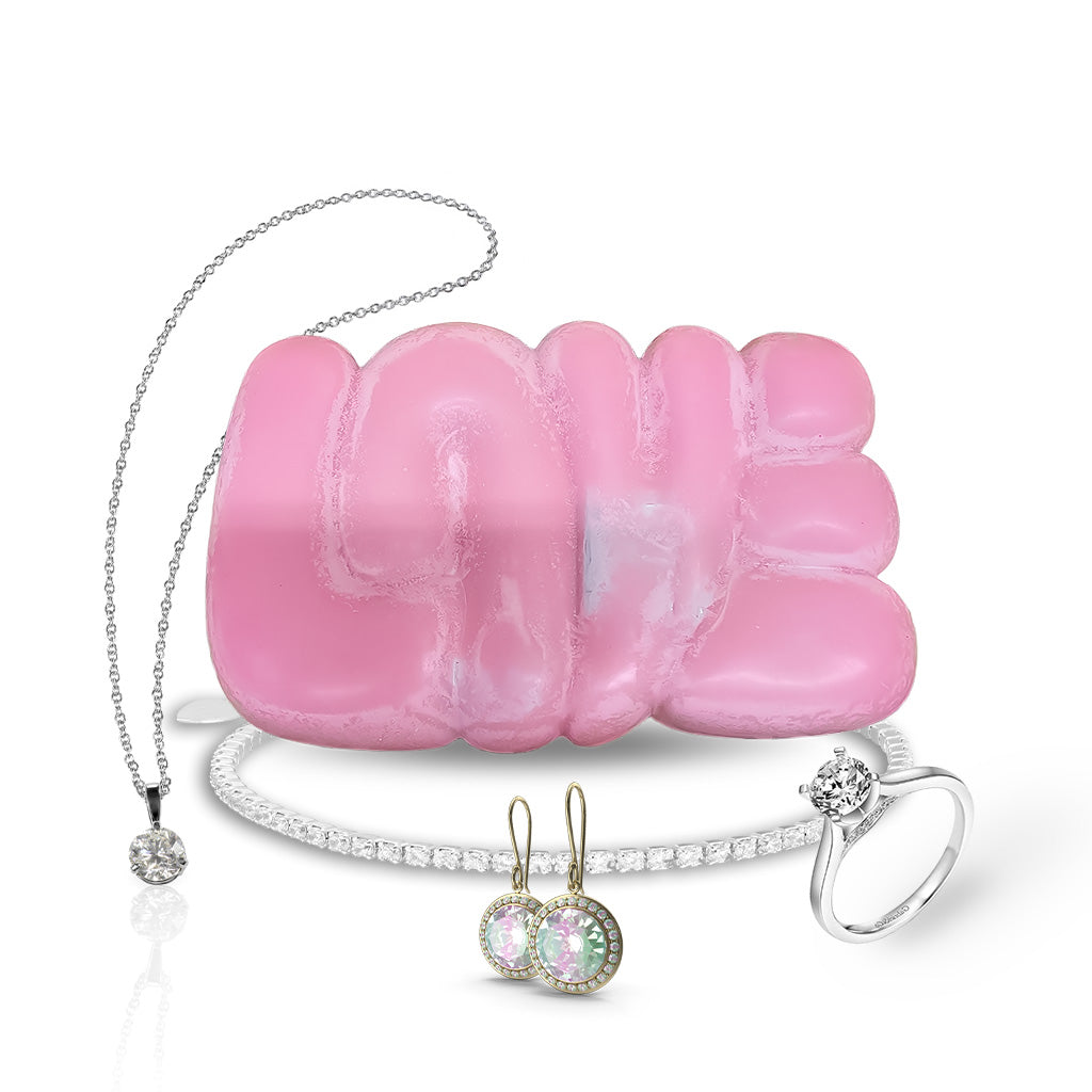 GIANT LOVE JEWELRY WAX MELT