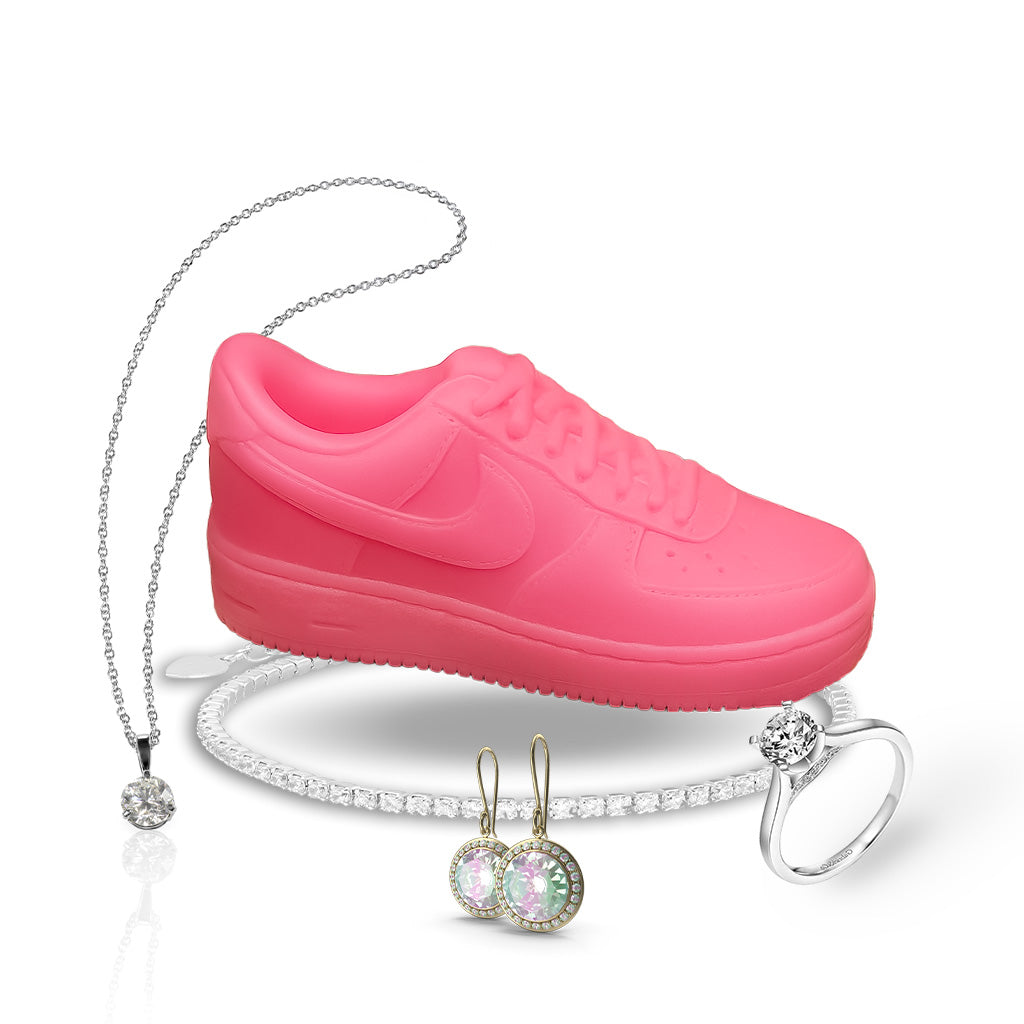 GIANT AIR FORCE ONE SNEAKERS JEWELRY WAX MELT