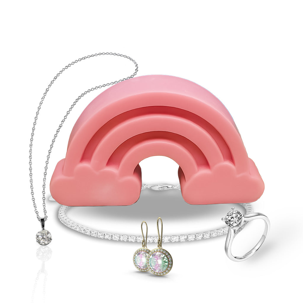 GIANT RAINBOW JEWELRY WAX MELT