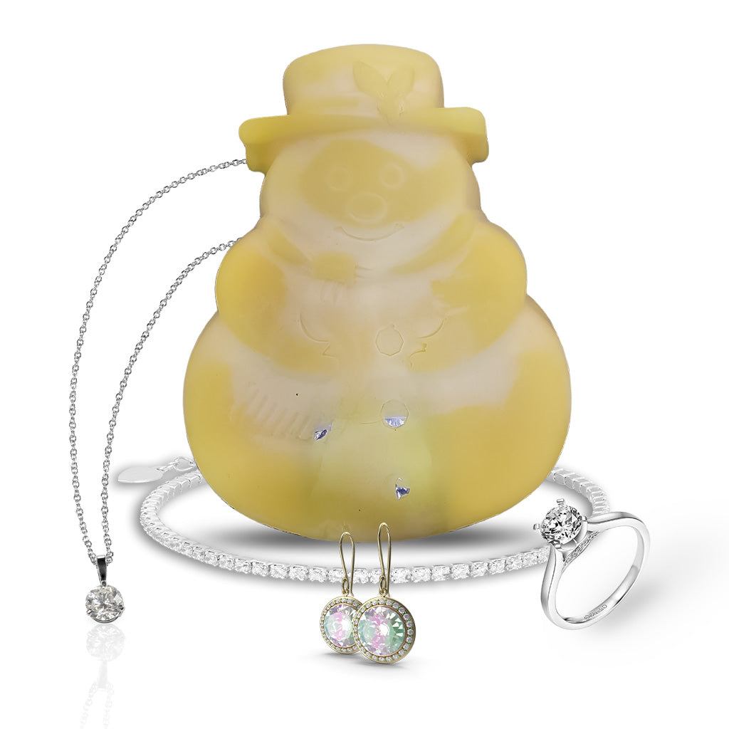 GIANT SNOWMAN JEWELRY WAX MELT