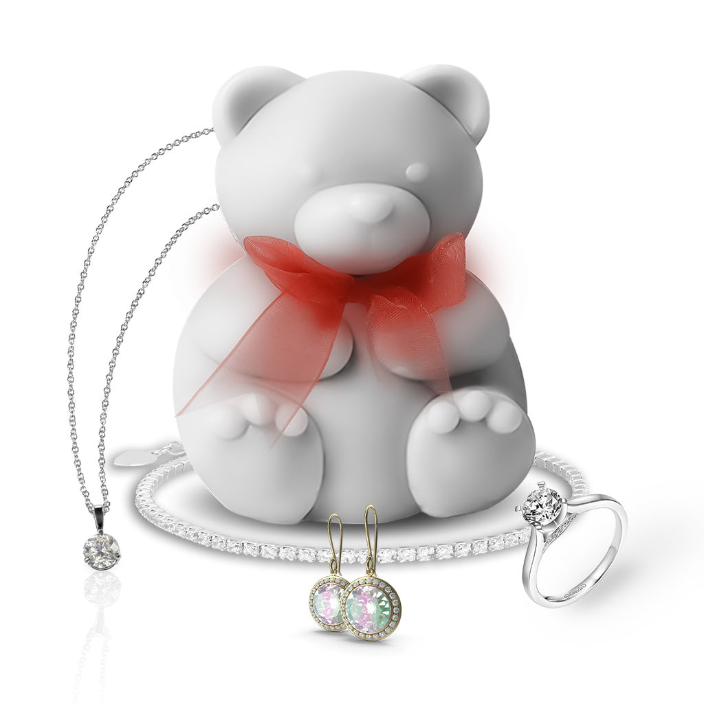 GIANT TEDDY BEAR JEWELRY WAX MELT