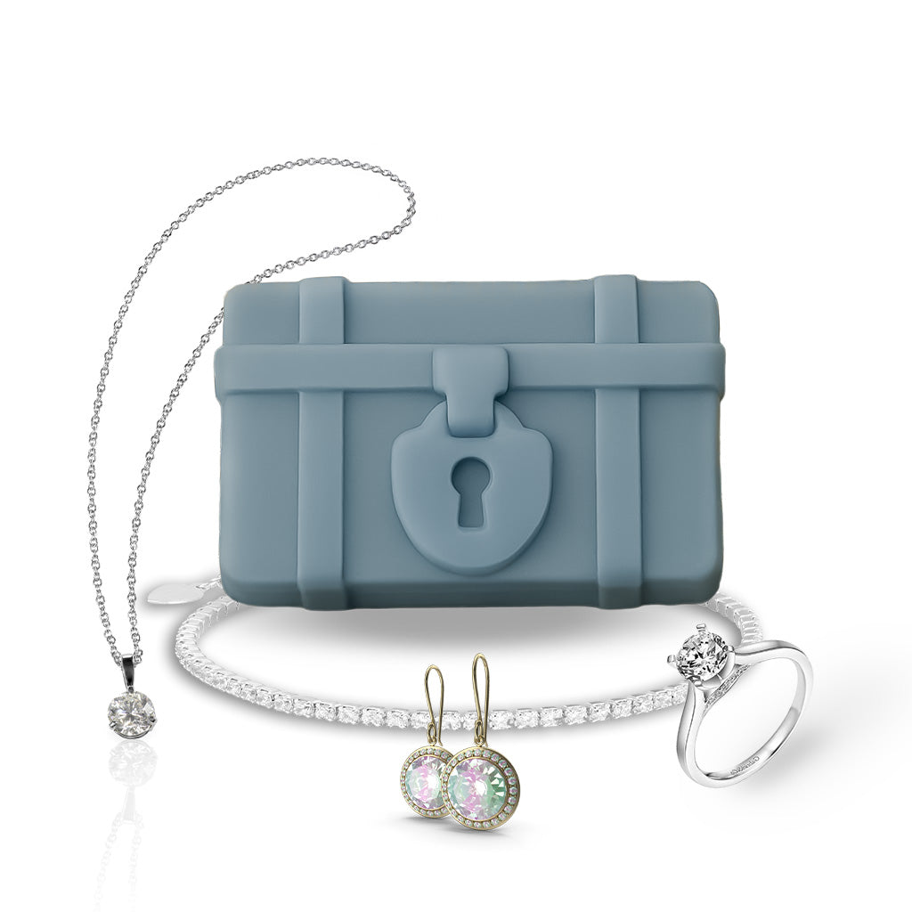 GIANT TREASURE CHEST JEWELRY WAX MELT