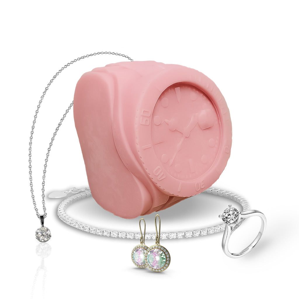 GIANT WRIST WATCH JEWELRY WAX MELT